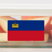 Étiquettes Drapeau du Liechtenstein (Apposé)