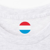Étiquettes Drapeau du Luxembourg (Apposé)