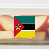 Étiquettes Drapeau du Mozambique (Apposé)