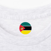 Étiquettes Drapeau du Mozambique (Apposé)