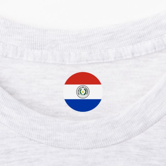 Étiquettes Drapeau du Paraguay (Apposé)