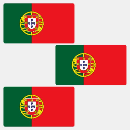 Étiquettes Drapeau du Portugal (Groupe)