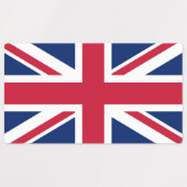 Étiquettes Drapeau du Royaume-Uni (Design 2)