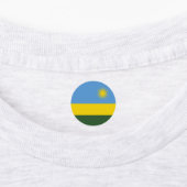 Étiquettes Drapeau du Rwanda (Apposé)