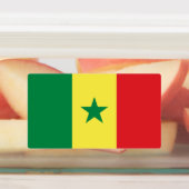 Étiquettes Drapeau du Sénégal (Apposé)