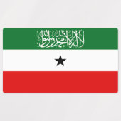 Étiquettes Drapeau du Somaliland (Design 1)