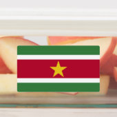 Étiquettes Drapeau du Suriname (Apposé)