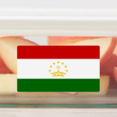 Étiquettes Drapeau du Tadjikistan (Apposé)