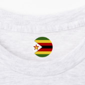 Étiquettes drapeau du Zimbabwe (Apposé)