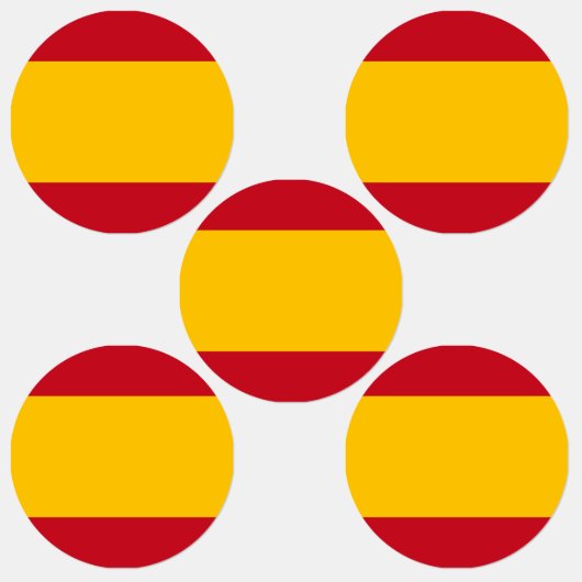 Étiquettes Drapeau espagnol (Groupe)