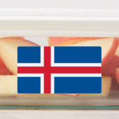 Étiquettes Drapeau Islande (Apposé)