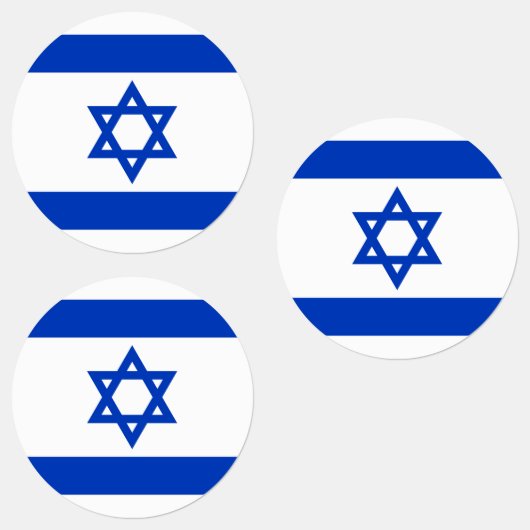 Étiquettes Drapeau israélien (Groupe)