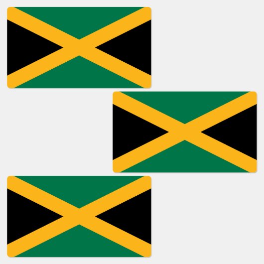 Étiquettes Drapeau Jamaïque (Groupe)
