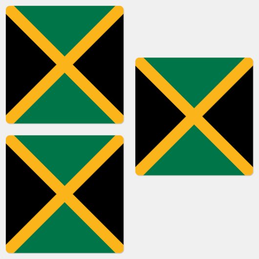 Étiquettes Drapeau Jamaïque (Groupe)