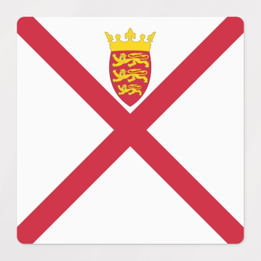 Étiquettes Drapeau Jersey (Design 2)