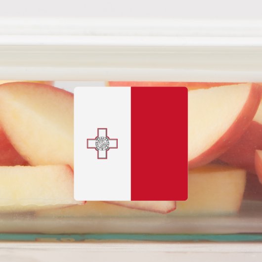 Étiquettes Drapeau Malte (Apposé)
