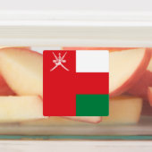 Étiquettes Drapeau Oman (Apposé)