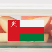 Étiquettes Drapeau Oman (Apposé)