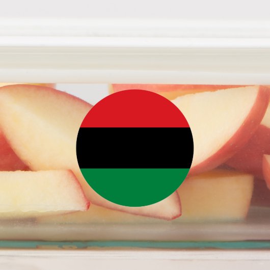 Étiquettes Drapeau panafricain UNIA (Apposé)