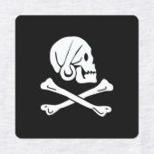 Étiquettes Drapeau Pirate de Henry Every (Design 1)