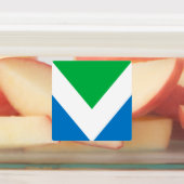 Étiquettes Drapeau végétal international (Apposé)