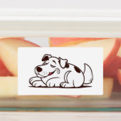 Étiquettes Drôle Lazy Chig Design (Apposé)