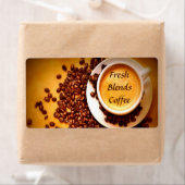 Étiquettes du café (En situation)