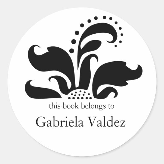 Étiquettes du livre Sun Flower (Devant)