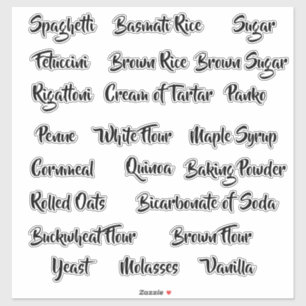 Étiquettes du module de stockage de panneaux perso