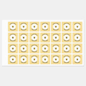 Étiquettes du nom de l'abeille en fer pour la gard (Feuille)