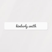 Étiquettes du nom de l'école de filles (Design 1)