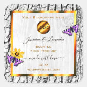 Étiquettes du produit  Ajouter un logo (Devant)