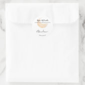 Étiquettes du produit du logo Fire White Candle (Sac)