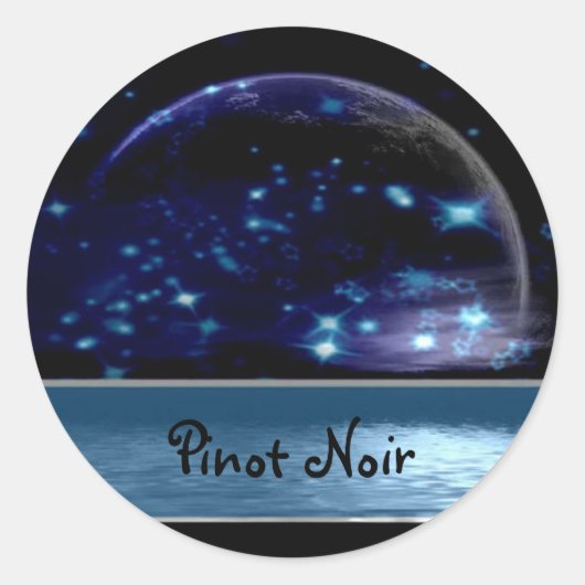 Étiquettes du vin Pinot Noir (Devant)