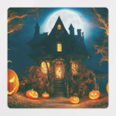 Étiquettes Eerie Illuminations : Enchanter Jack-o'Lantern (Design 1)