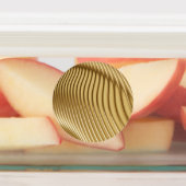 Étiquettes Effet d'ondulation or Élégant (Apposé)