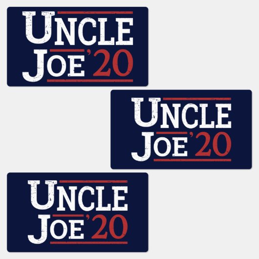 Étiquettes Élection 2020 - Oncle Joe (Groupe)