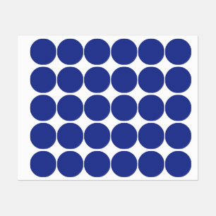 Étiquettes Élégance des Fêtes Royale Bleue