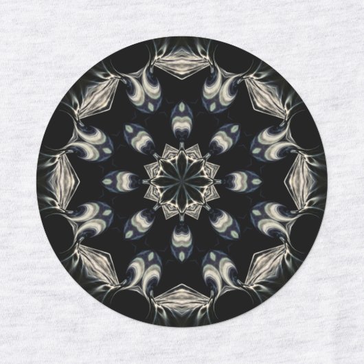 Étiquettes Elégant Mandala (Design 1)