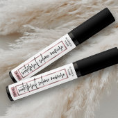 Étiquettes Elégant Rose Lash Serum Cosmétique Tube Mascara