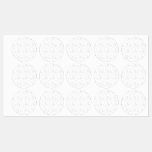 Étiquettes Élegantes et Minimalistes pour le Garde