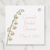 Étiquettes élégantes pour les cadeaux de fête de m (Dos)