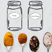 Étiquettes élégants de panneaux étanches