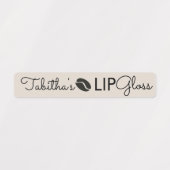 Étiquettes Emballage de marque de café Lip Gloss (Design 1)