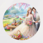 Étiquettes Enchantée après (Design 1)