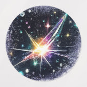 Étiquettes Energy in space sticker. (Design 1)