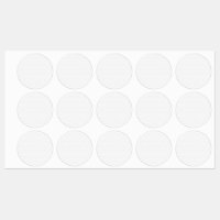 Ensemble de dessous de verre ronds à motif pois ar