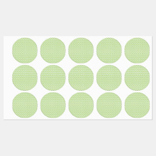 Étiquettes Ensemble de dossiers verts botaniques