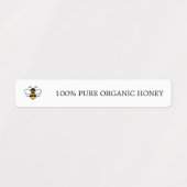 Étiquettes Entreprise d'apiculture simple (Design 2)