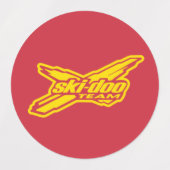 Étiquettes Équipe motoneige (Design 1)